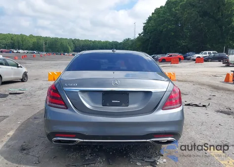2018 Mercedes-Benz S 560 from USA, damaged, VIN WDDUG8DB6JA413386